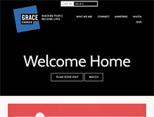 Tablet Screenshot of gracelife.com
